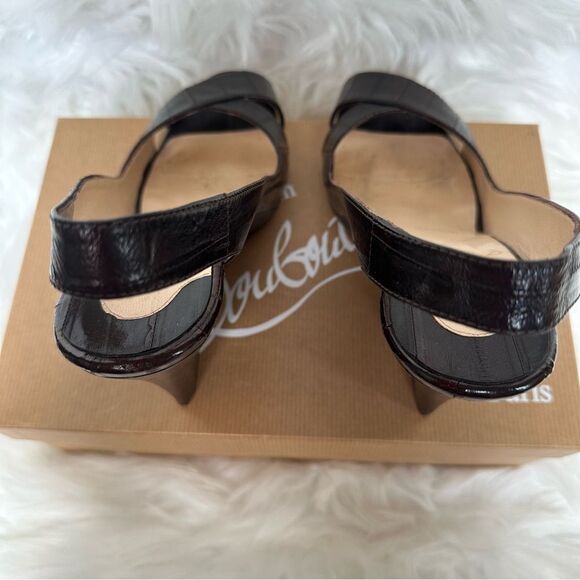 Vintage Louboutin Wedges - Picture 2 of 14